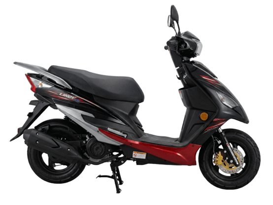 linda-Ajeeb.jpg (1) دراجة نارية ليندا 125cc رياضي | أسود وأحمر | اقتصادي وعملي - الصورة 1